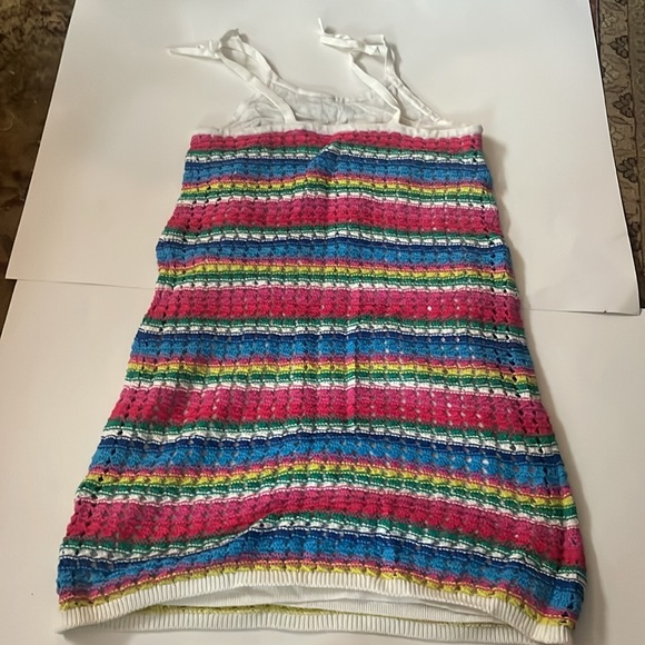 Cute rainbow crochet dress - Picture 2 of 3